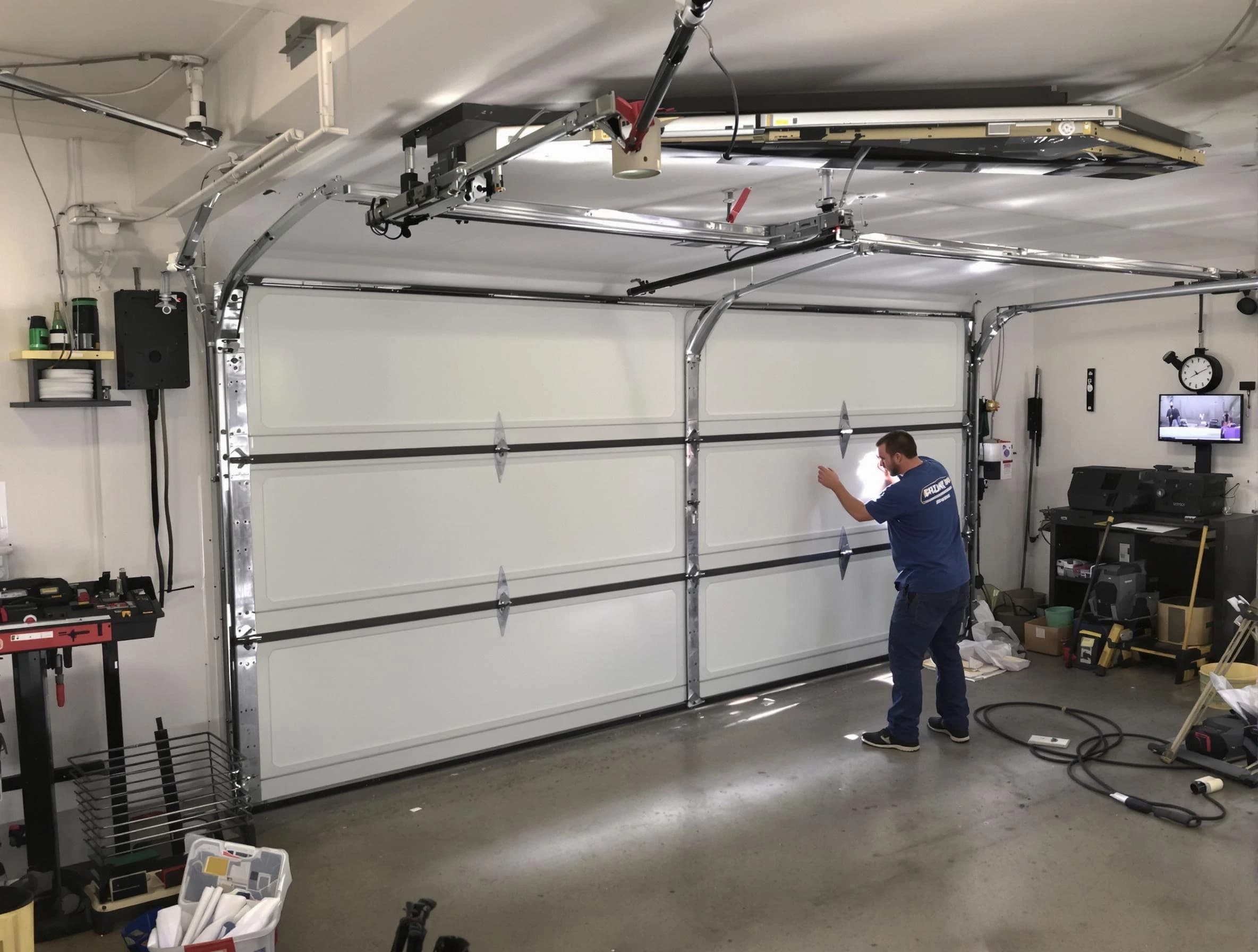 Professional garage door repair service by New River Garage Door Repair in New River