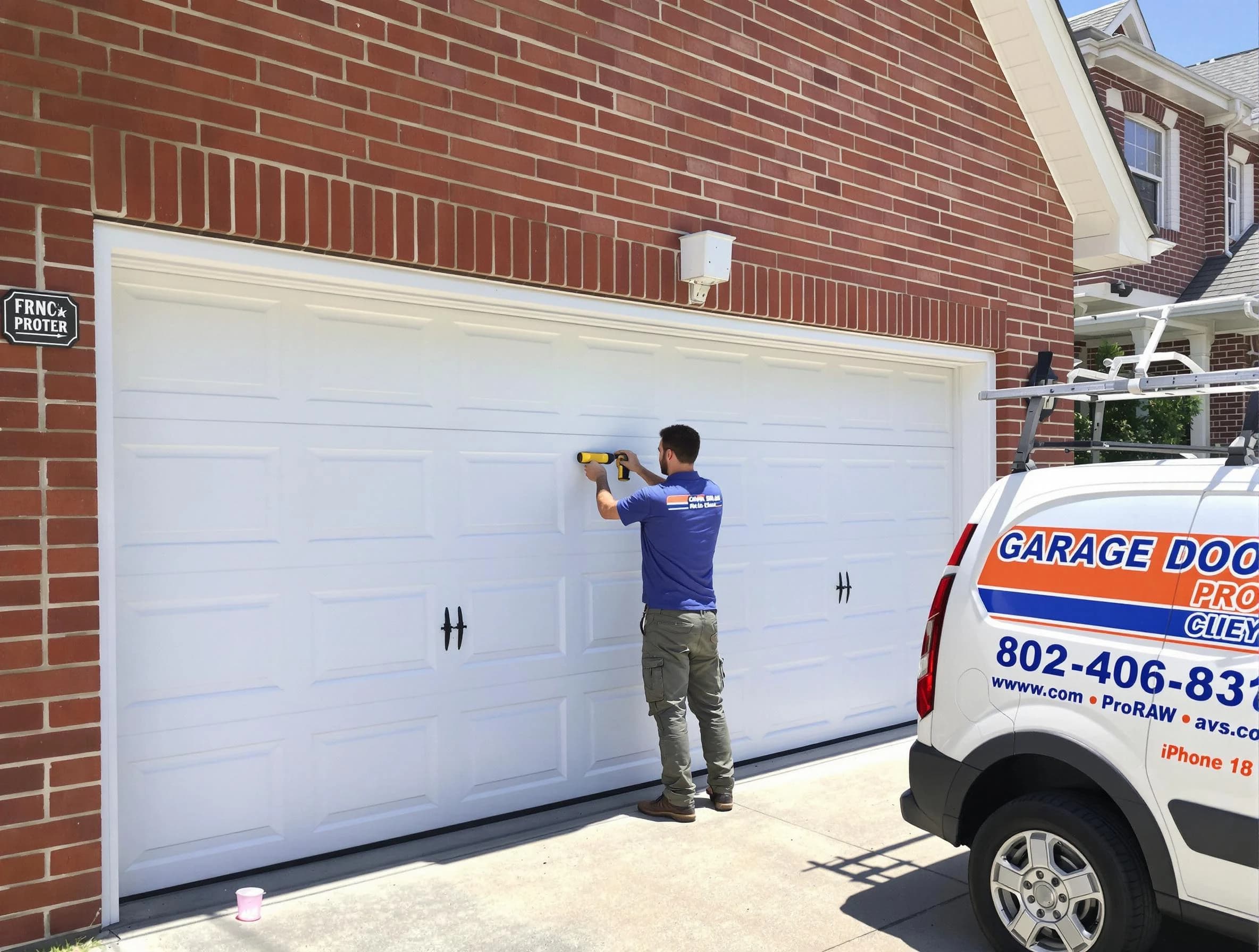 Local garage door repair service by New River Garage Door Repair in New River