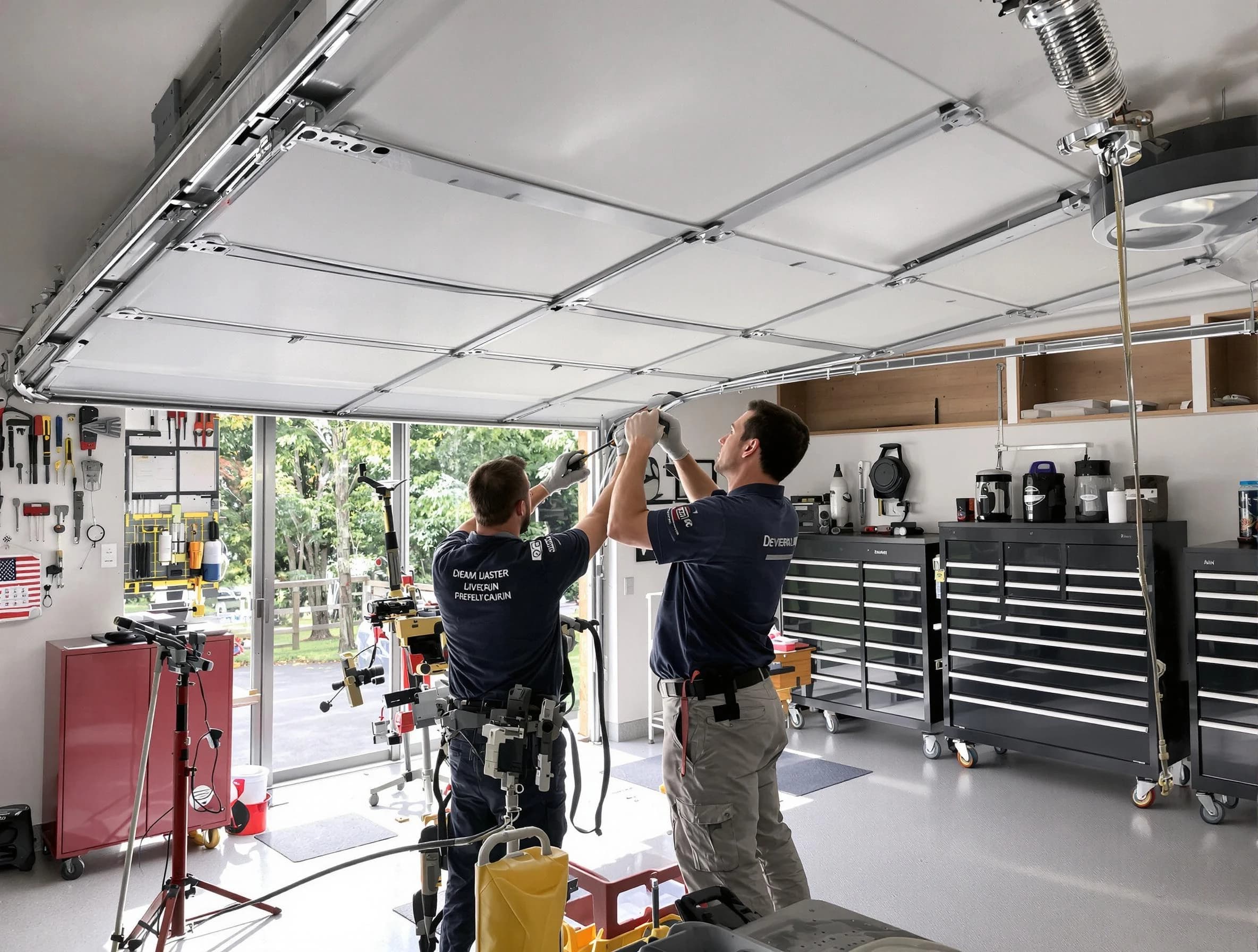 Overhead Garage Door Repair in New River